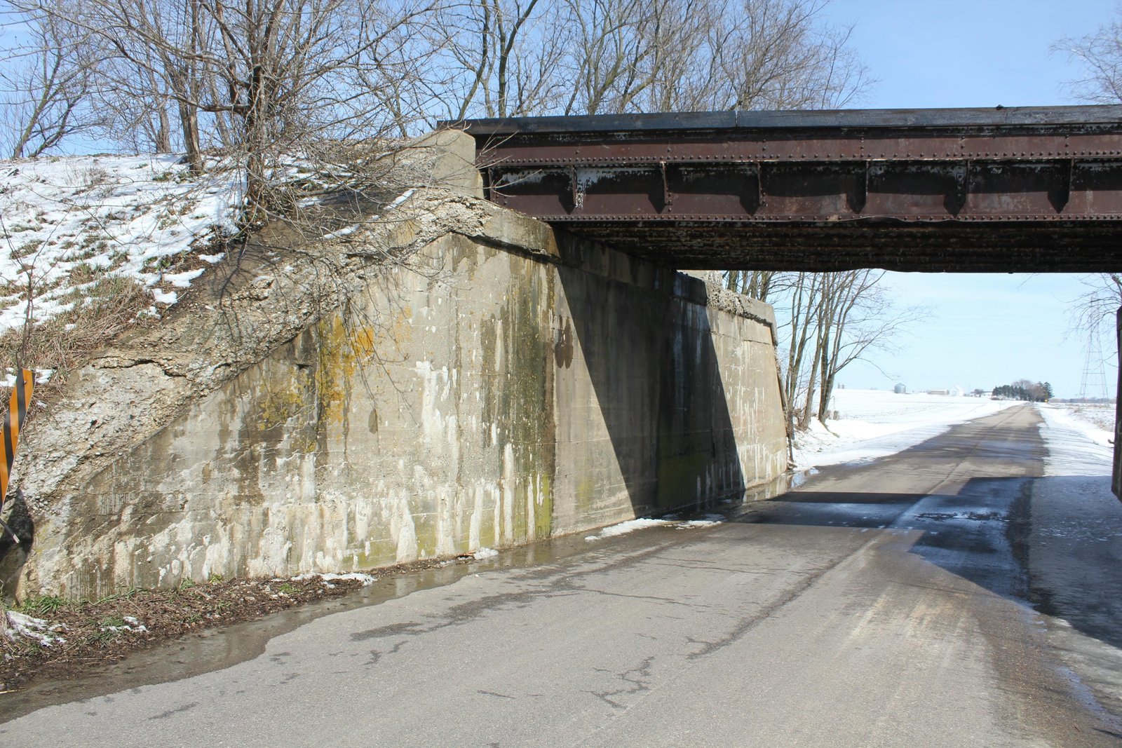 West abutment